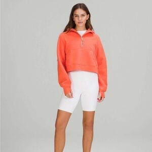 Luluemon Scuba oversized half-zip hoodie.